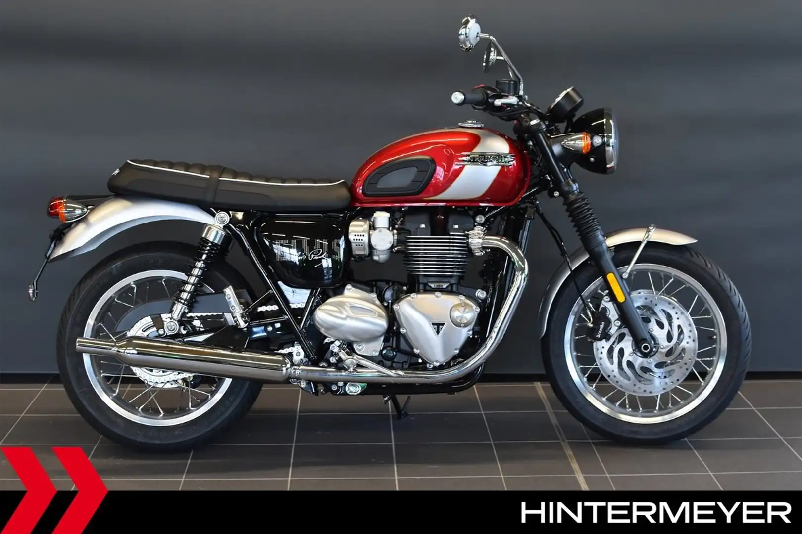 Triumph Bonneville T120 Elvis Presley1000.- Promo Красный - 1