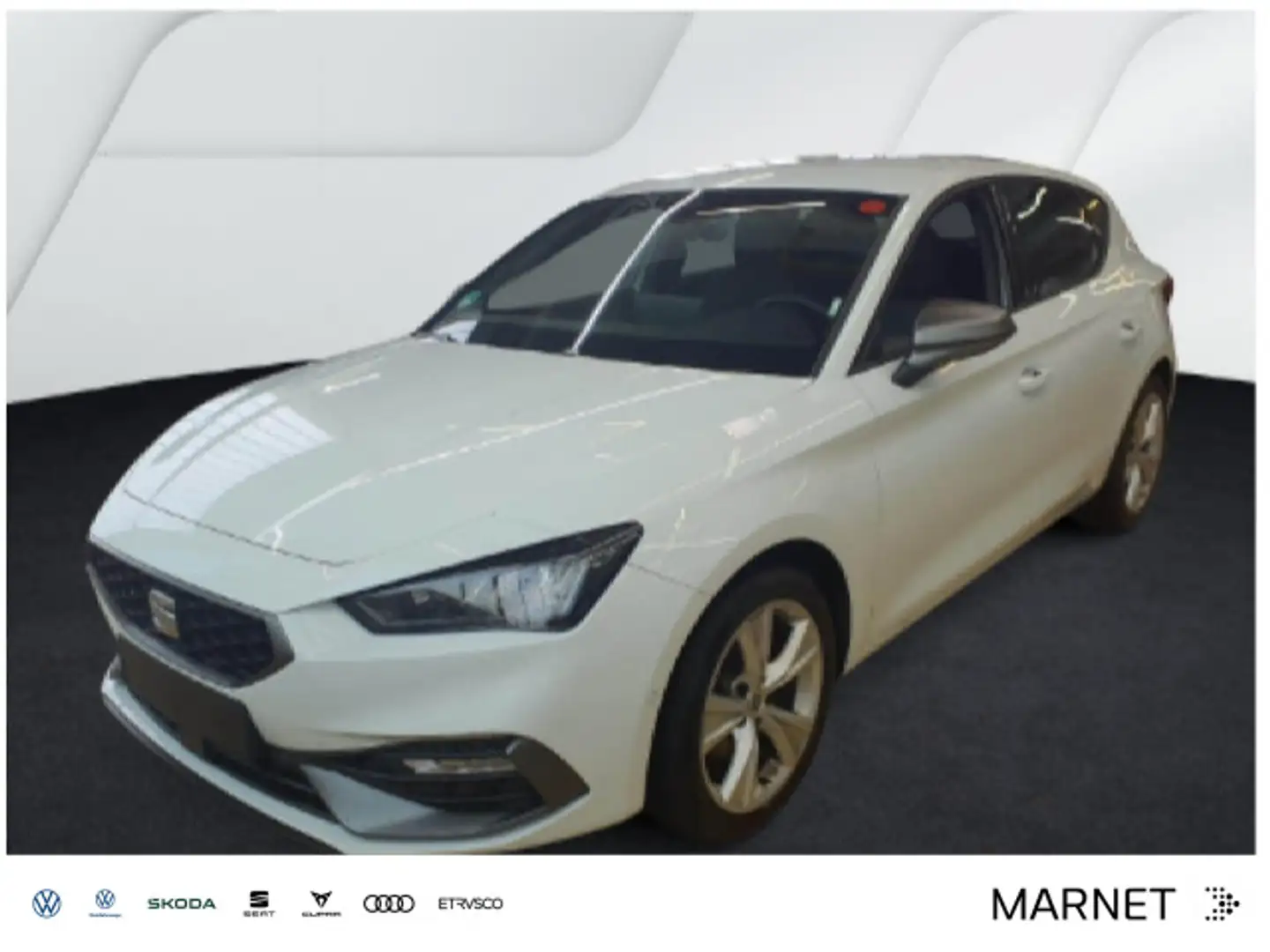 SEAT Leon 1.5 eTSI DSG FR *Navi*Kamera*Keyless*Full-L Weiß - 1