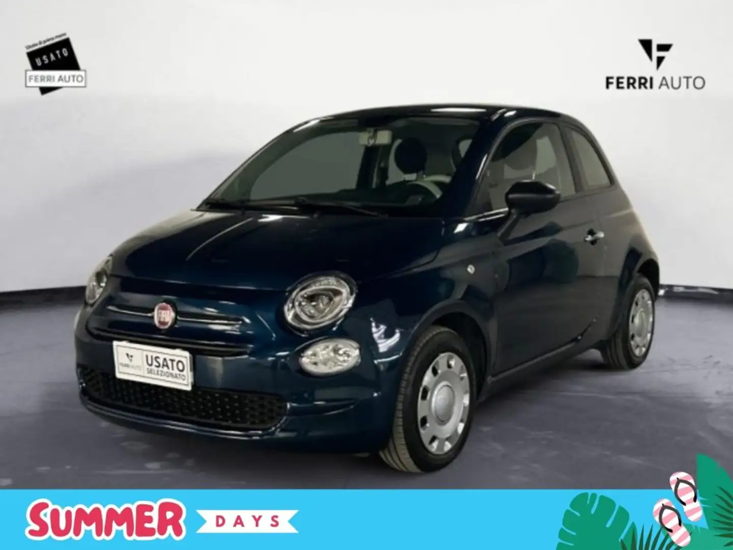 Fiat 500 1.0 Hybrid Blu/Azzurro - 1