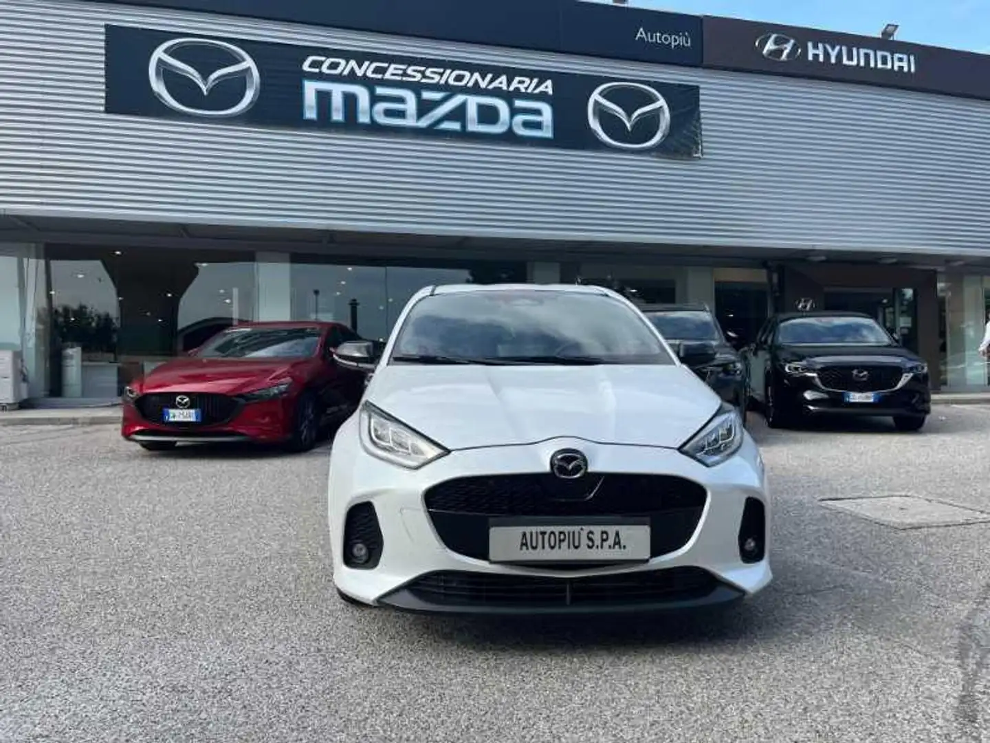 Mazda 2 1.5 vvt full hybrid electric homura e-cvt Bianco - 1