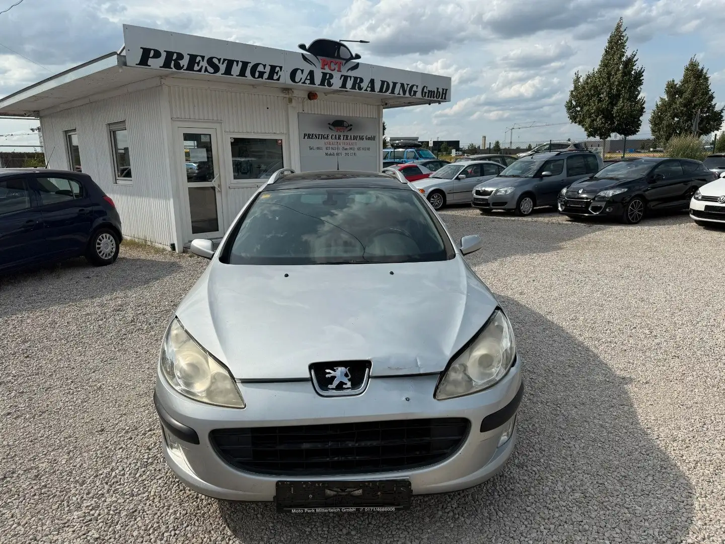 Peugeot 407 2.0 HDI  SW Basis*PANORAMA* Grau - 2