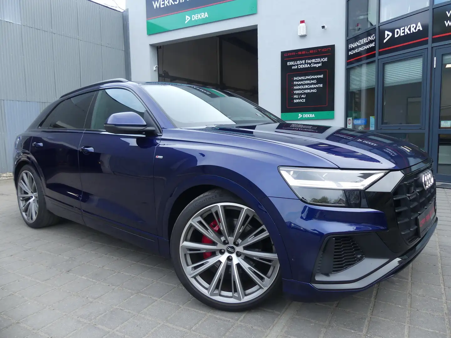 Audi Q8 55 TFSI Quattro S Line 23ZOLL/MATRIX/HEADUP/SOFT Azul - 1