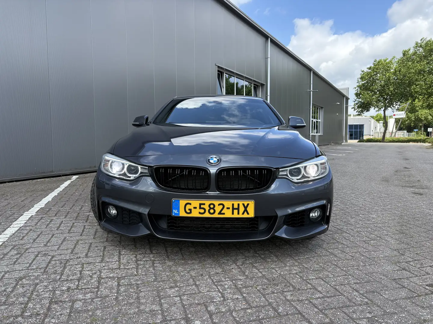 BMW 420 4-serie 420I High Executive M Sport Automaat Grijs - 2