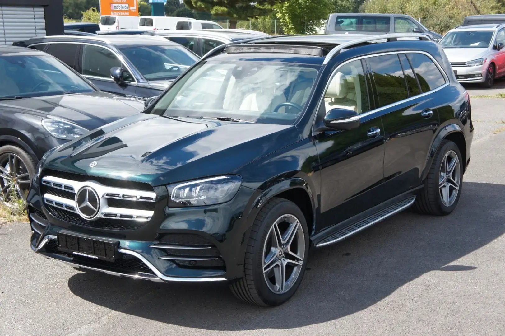 Mercedes-Benz GLS 400 d 4M AMG Line*AIR*ACC*AHK*PANO*BUR*MASSAG Groen - 1