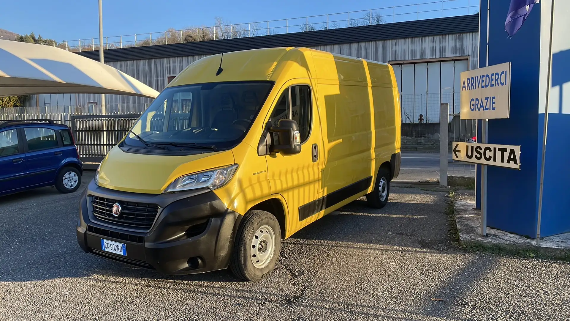 Fiat Ducato 33 2.3 multijet 120 cv passo medio,tetto medio Giallo - 2