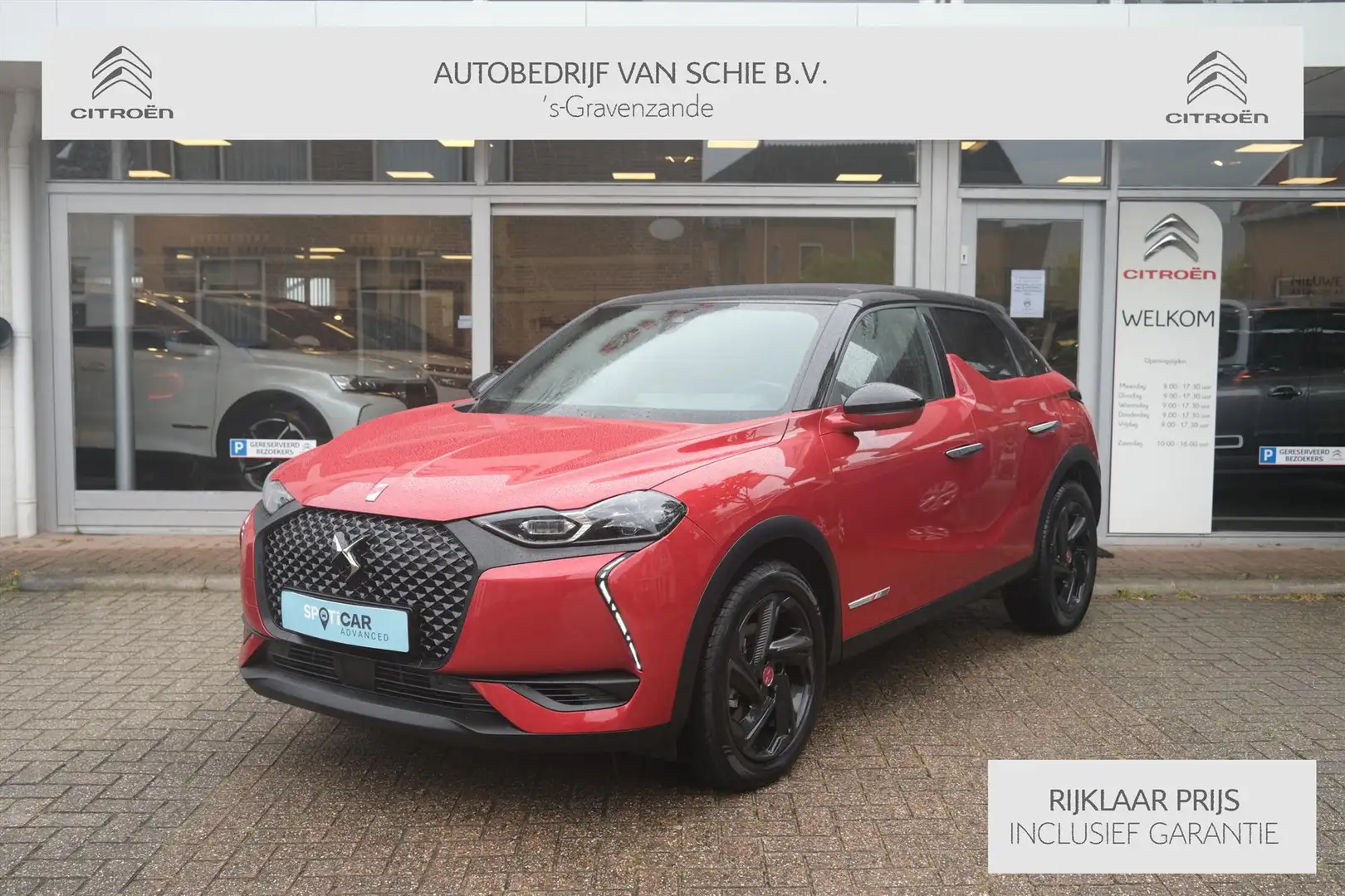 DS Automobiles DS 3 Crossback PT 155 Automaat-8 Performance Line+ LED | Keyless Rot - 1