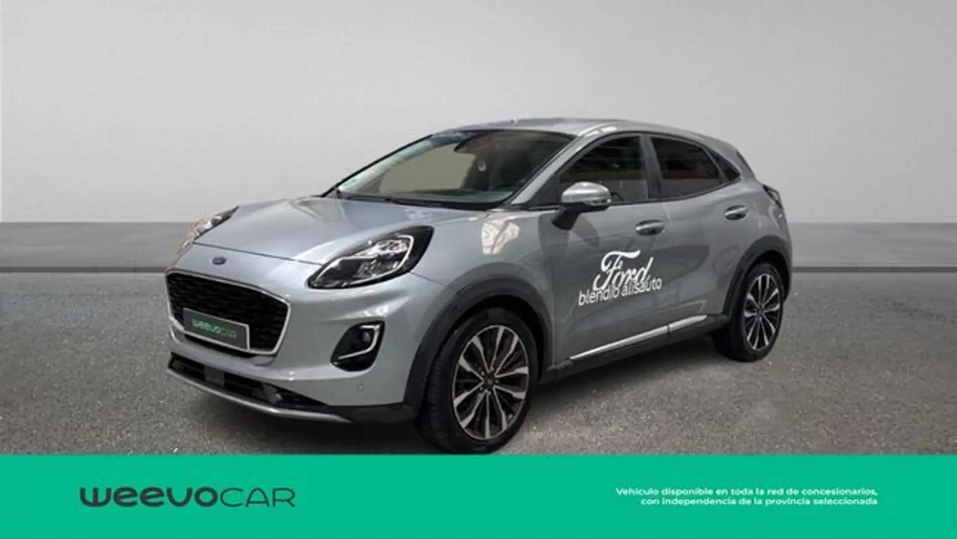Ford Puma 1.0 EcoBoost MHEV Titanium X Aut. 155 Plateado - 1