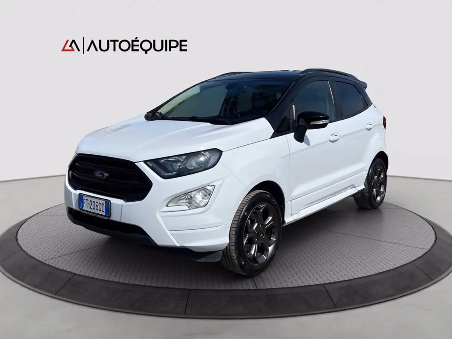 Ford EcoSport 1.0 ecoboost ST-Line Black Edition s&s 125cv my19 Bianco - 1