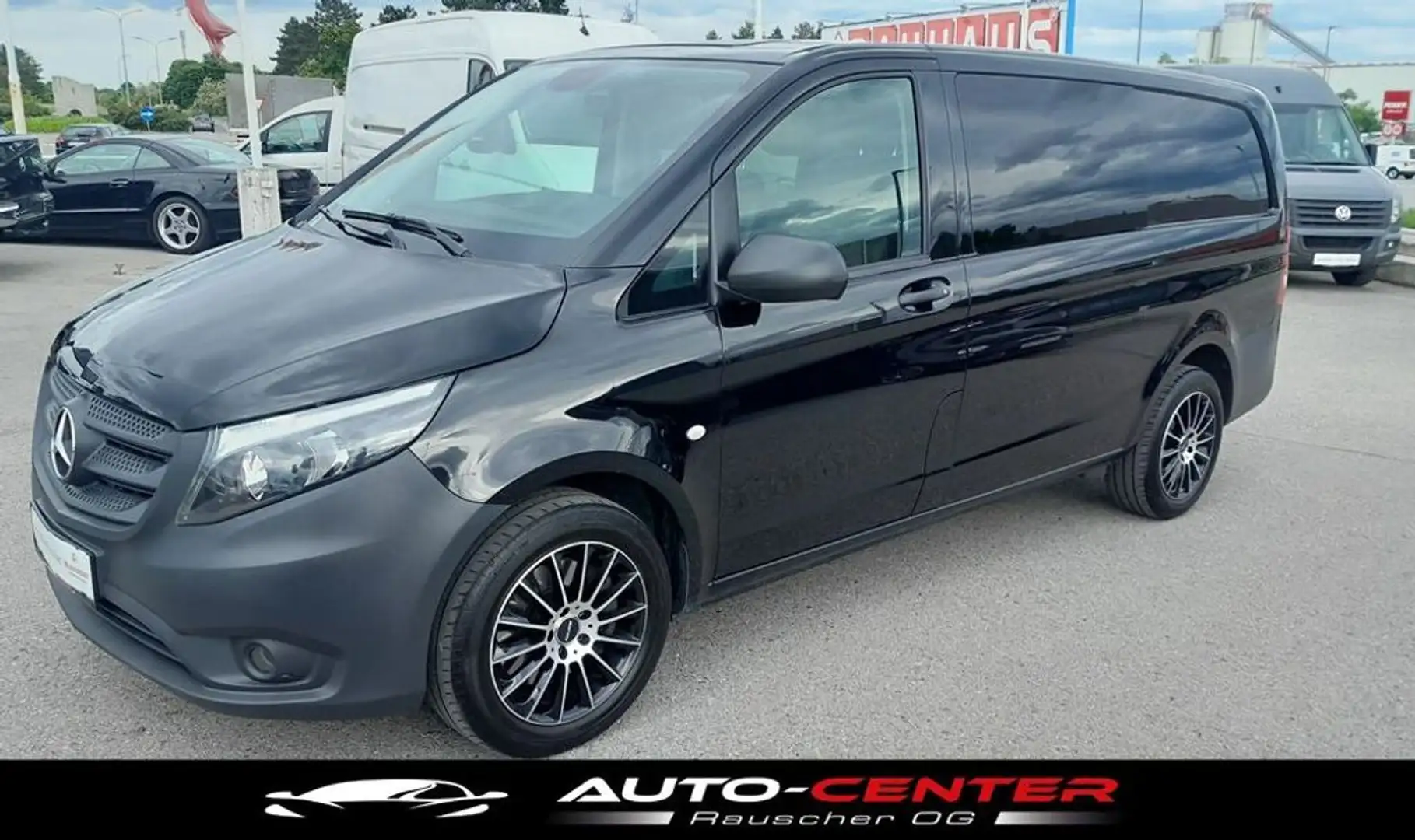 Mercedes-Benz Vito 2.2 119 Aut. Doka lang *Netto €22.908,-* Schwarz - 1