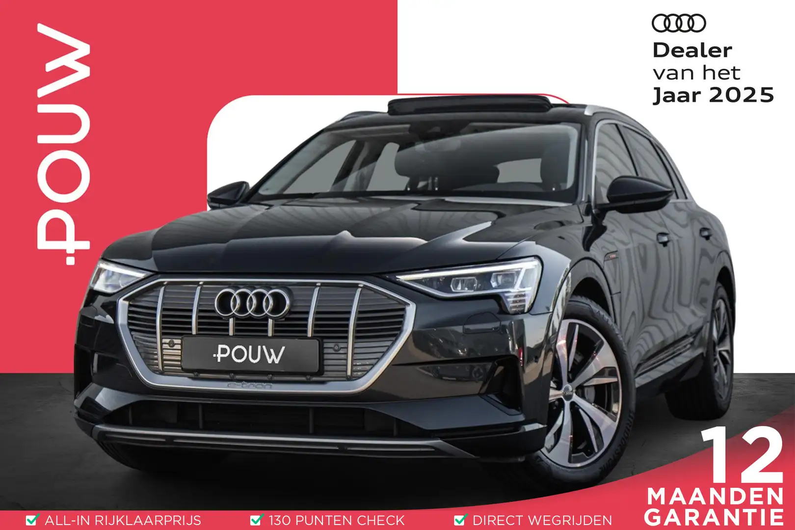 Audi e-tron 50 313pk quattro Launch Edition Plus 71 kWh | Pano Grijs - 1