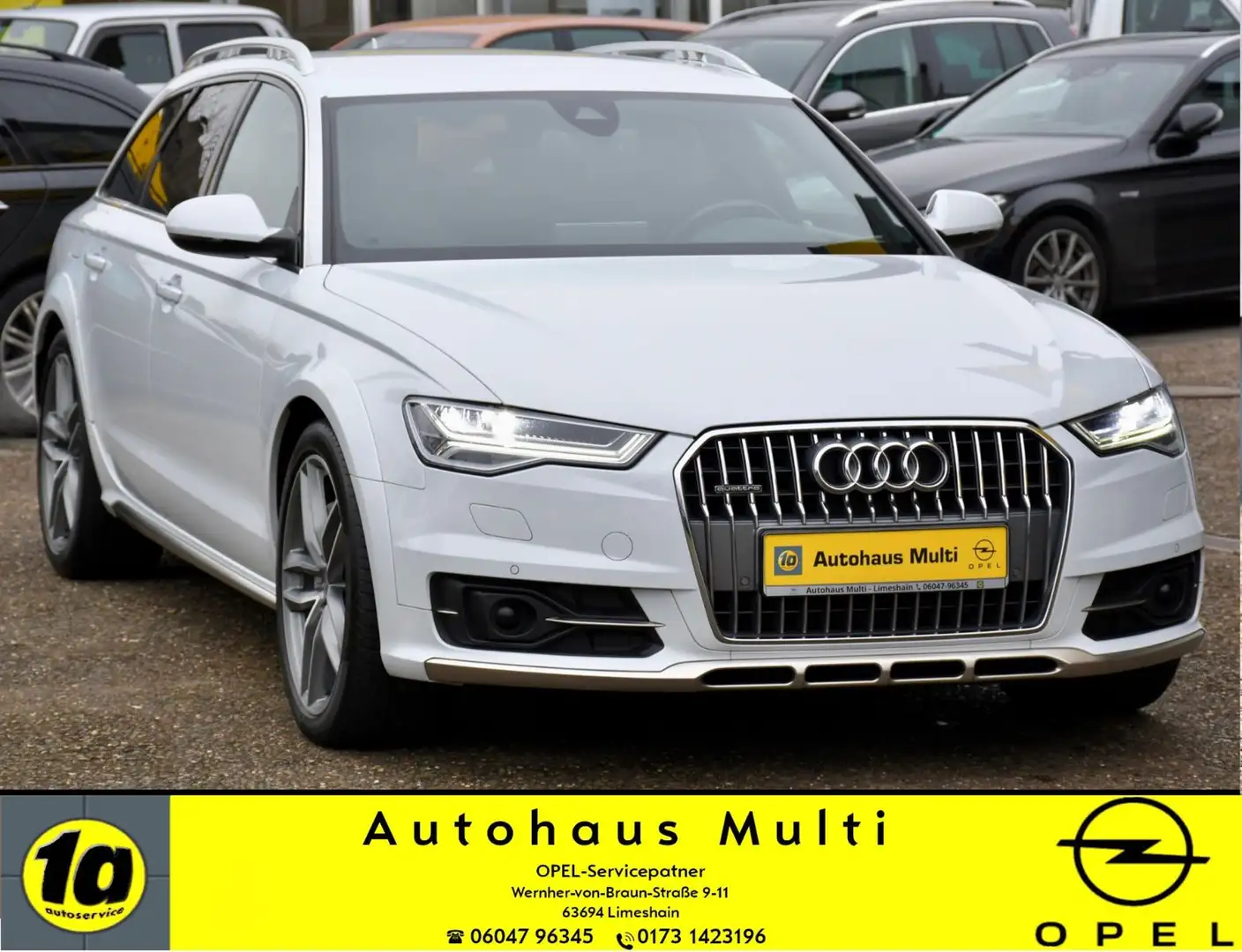 Audi A6 allroad qu 3.0TDI ACC BOSE Kamera AHK Matrix Weiß - 1