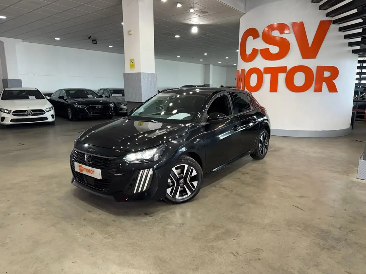 Peugeot 208 Allure Gasolina 100 S&S 6 Vel. MAN Schwarz - 2