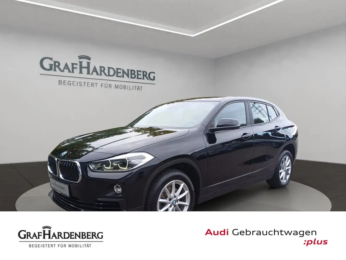 BMW X2 sDrive 18i Advantage Steptr. Navi Schwarz - 1