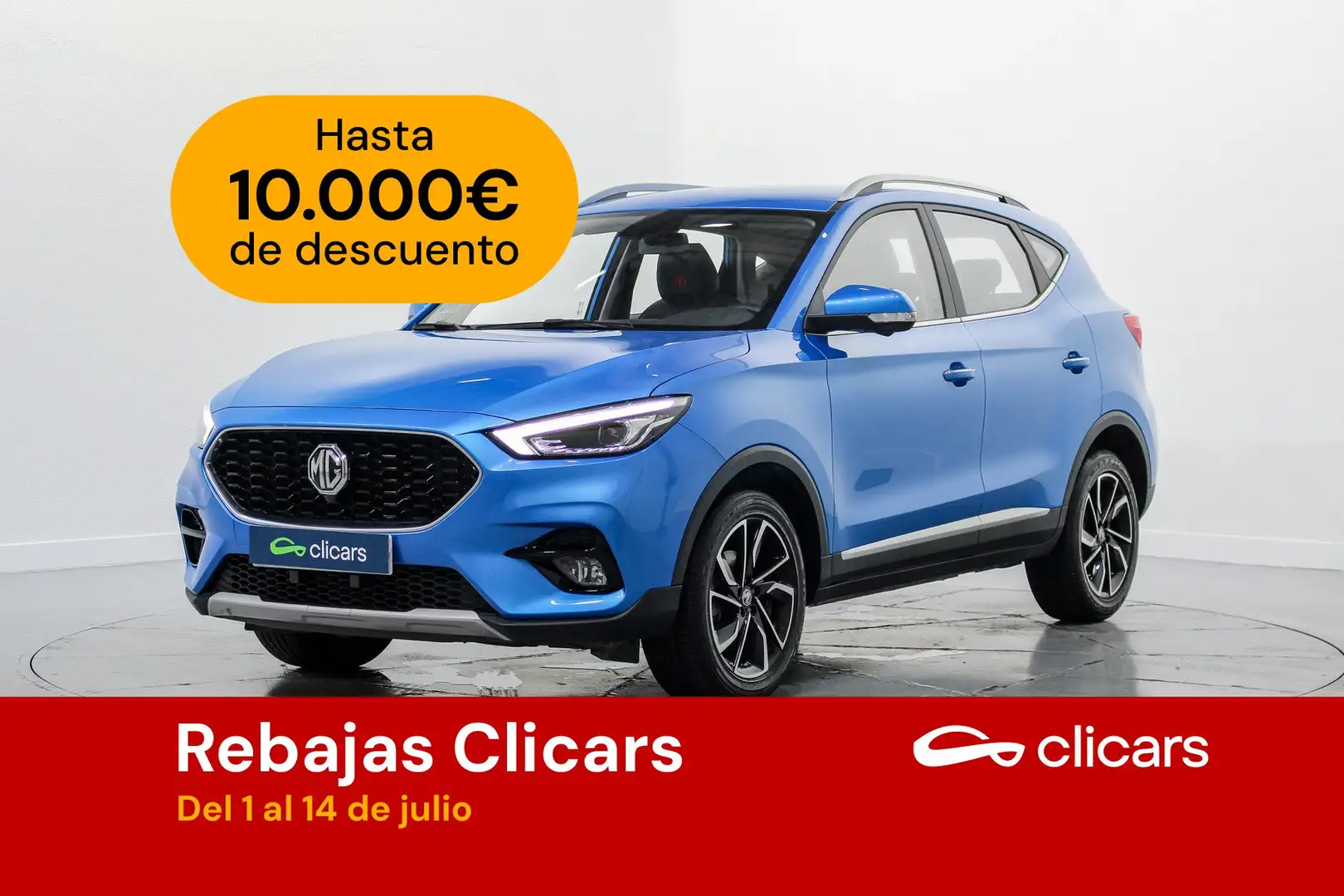 MG ZS 1.5 VTi-Tech Luxury 78kW Bleu - 1