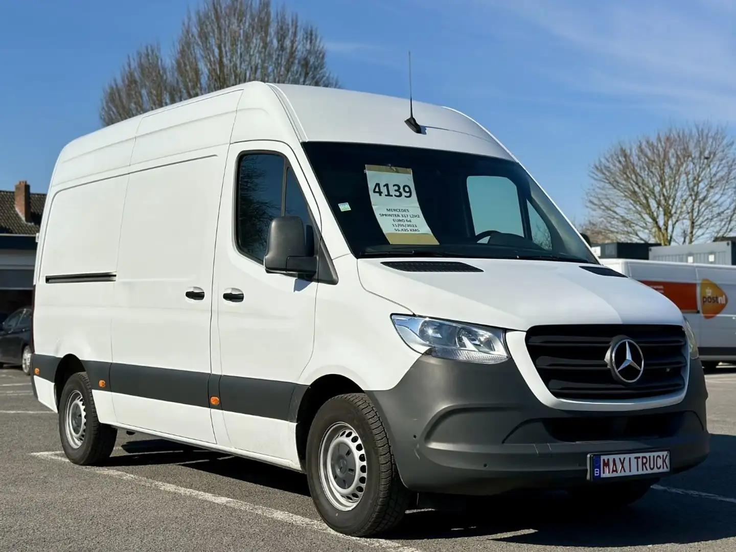 Mercedes-Benz Sprinter 317 L2H2 AUTOMAAT-32.900€-Leasing 1.133€/M Wit - 2