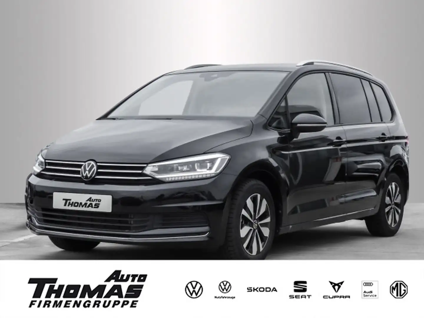 Volkswagen Touran Comfortline 1.5 TSI DSG NAVI+AHK+7SITZER Schwarz - 1