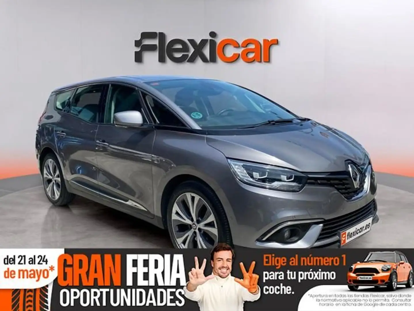 Renault Grand Scenic dCi Limited Blue 88kW Gris - 1