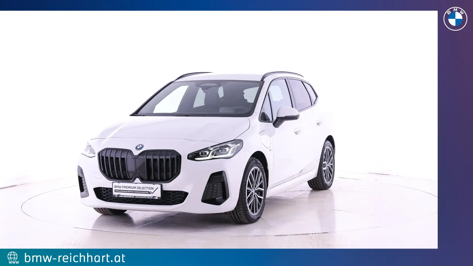BMW 225 e xDrive Weiß - 1