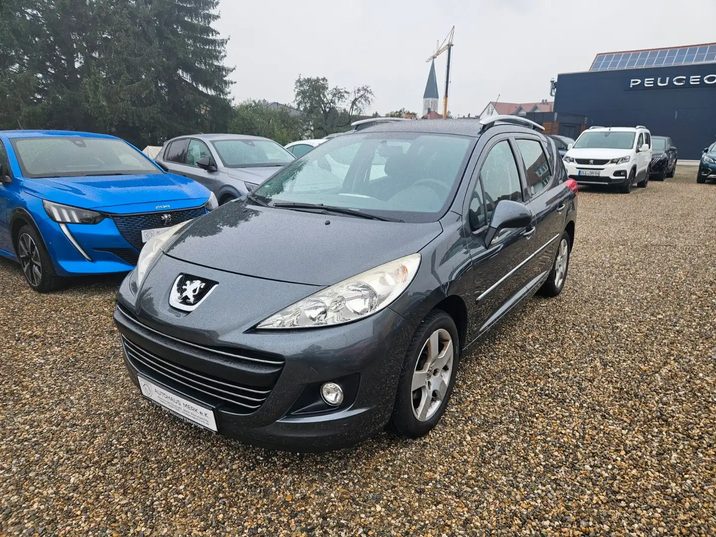 Peugeot 207 SW Premium,8-fach,Panoramadach Grau - 2