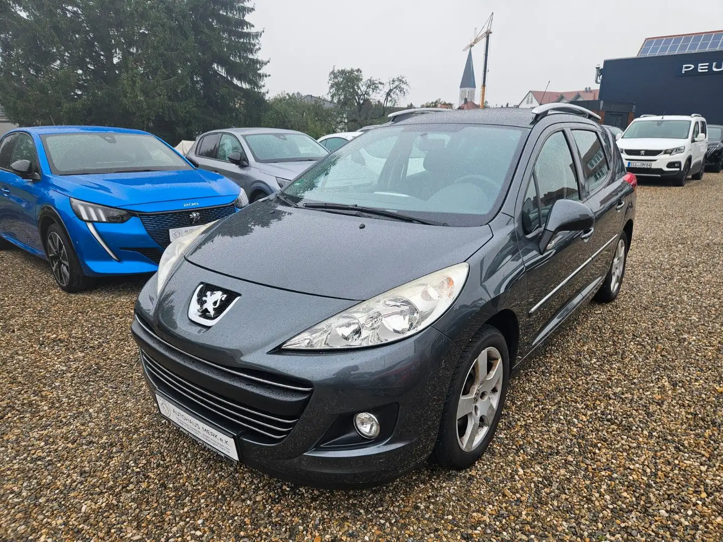 Peugeot 207 SW Premium,8-fach,Panoramadach Grau - 1