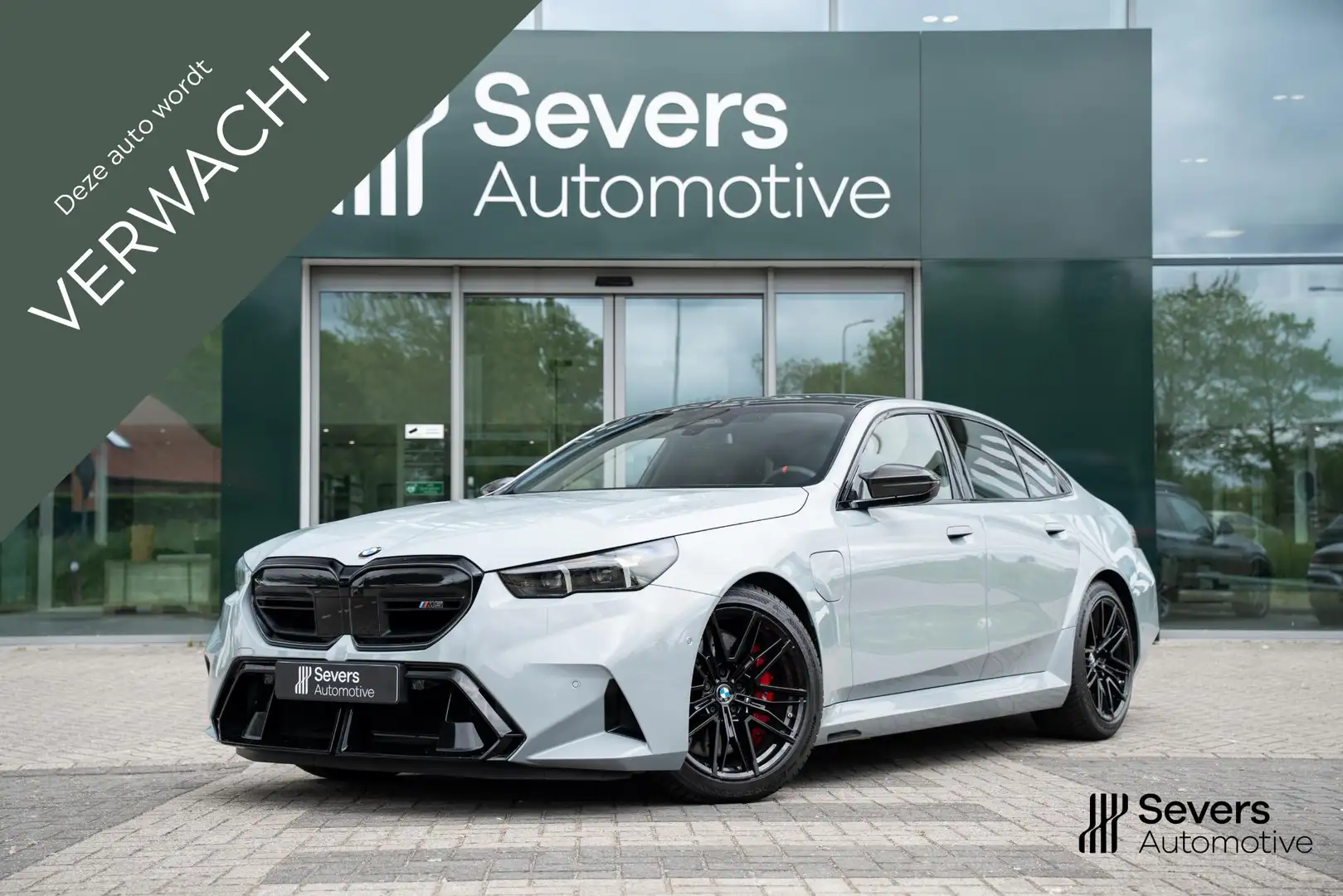 BMW M5 5 Serie | M Carbon Exterieur pakket | Driving Assi Сірий - 1