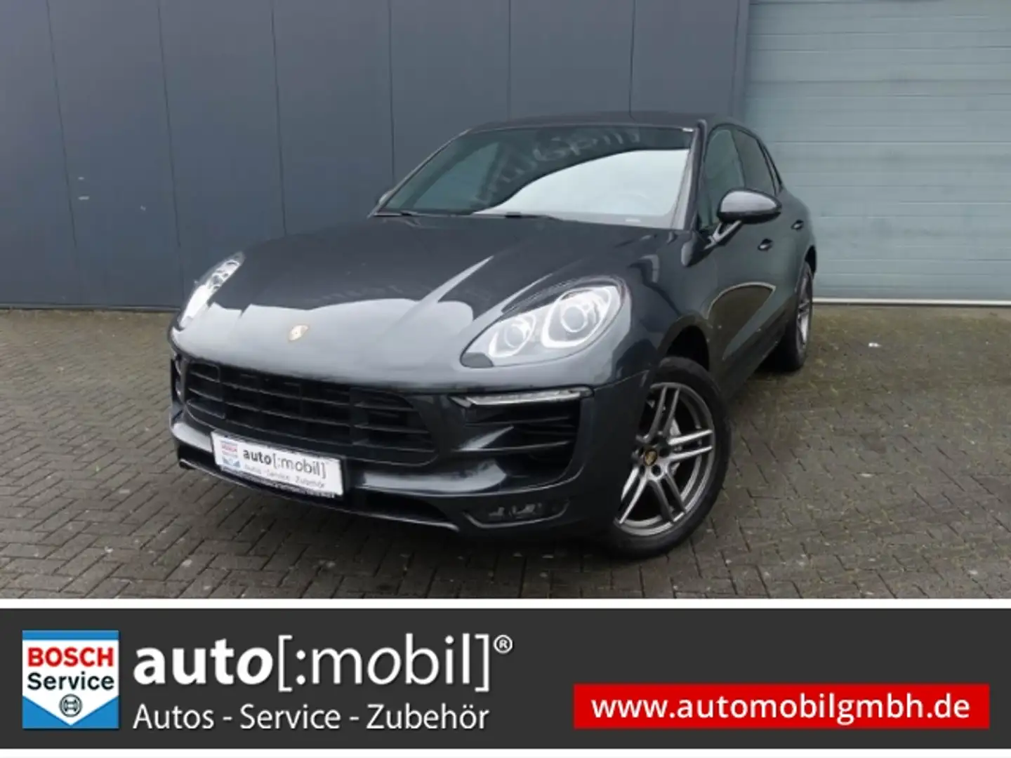 Porsche Macan S Diesel SPORT-DESIGN-PAKET+PANO+PRIVACY Gris - 1