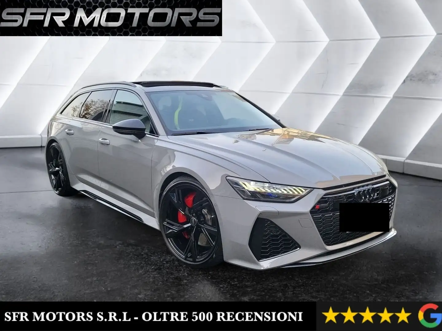 Audi RS6 Avant 4.0 mhev quattro tiptronic *EXCLUSIVE*TETTO* Gris - 1