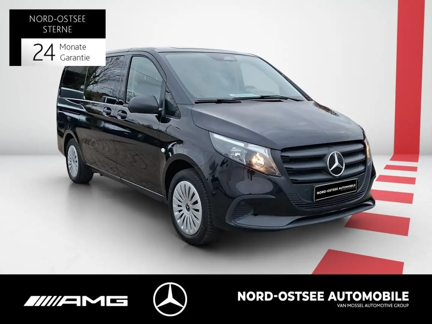 Mercedes-Benz Vito 116 TOURER NEUES MODELL AHK 2,5t KAM MBUX Noir - 2