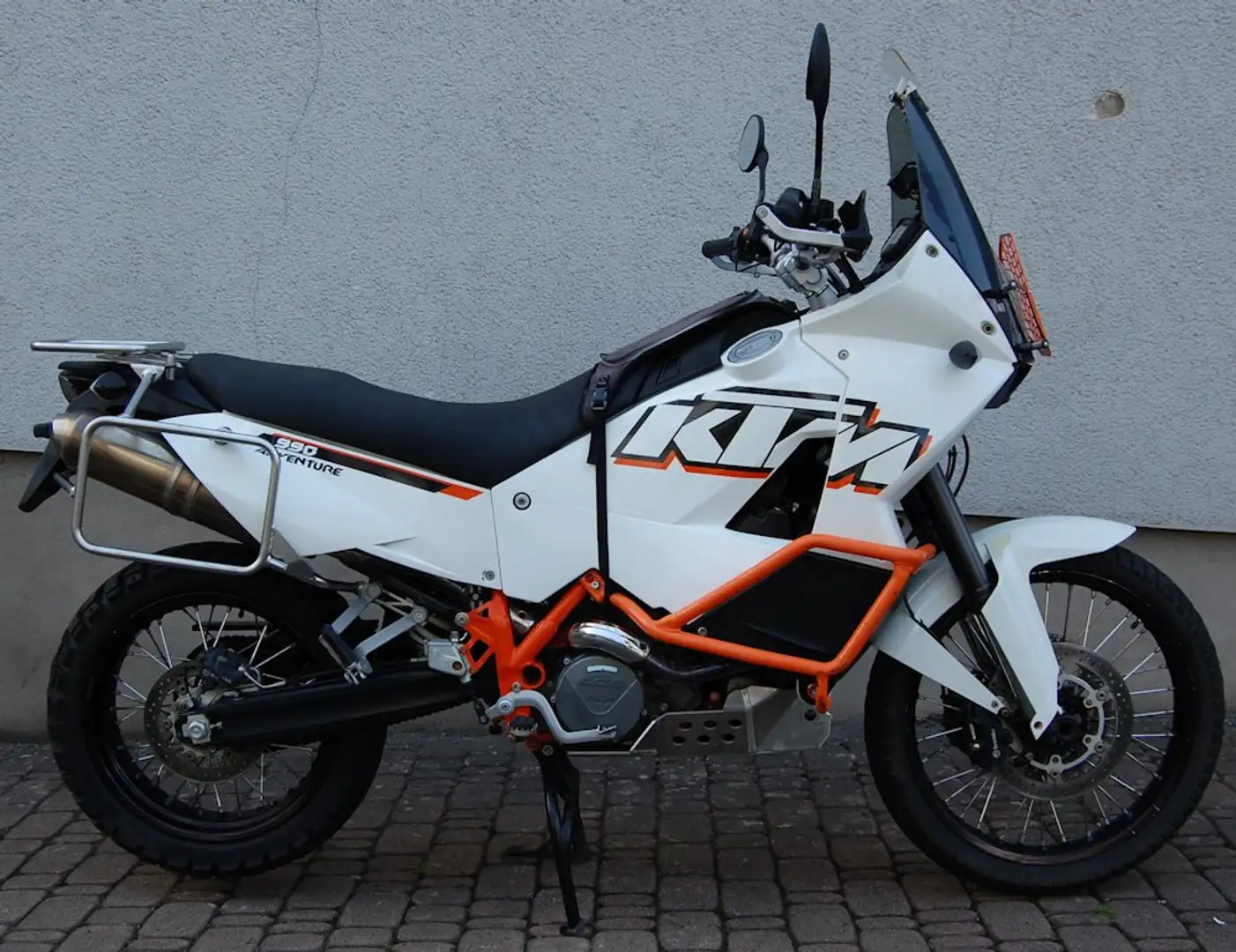 KTM 990 Adventure Langstrecke | Top gepflegt | Top-Case, Koffer uwm. Blanco - 1
