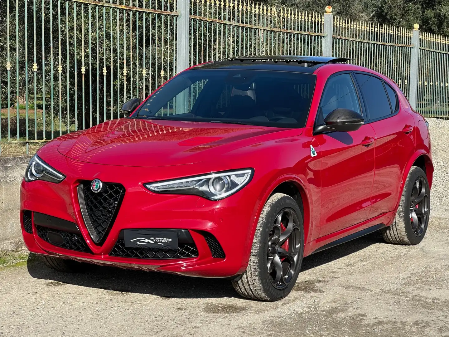 Alfa Romeo Stelvio 2.9 Quadrifoglio Q4 510cv Червоний - 2