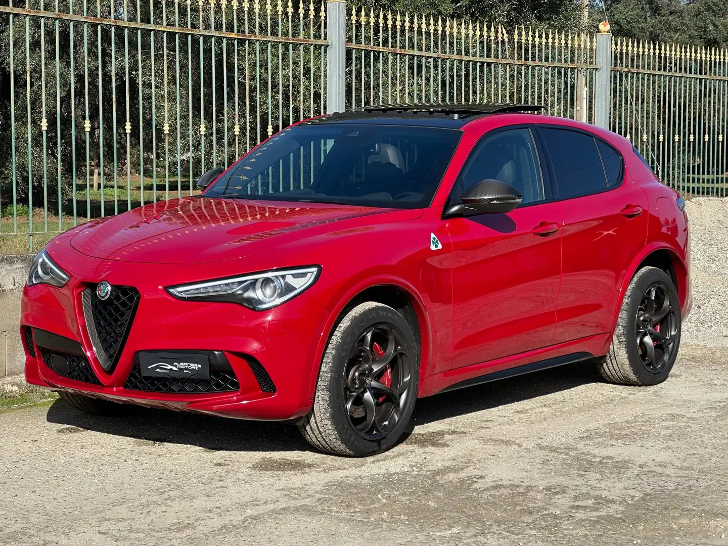 Alfa Romeo Stelvio 2.9 Quadrifoglio Q4 510cv Червоний - 1