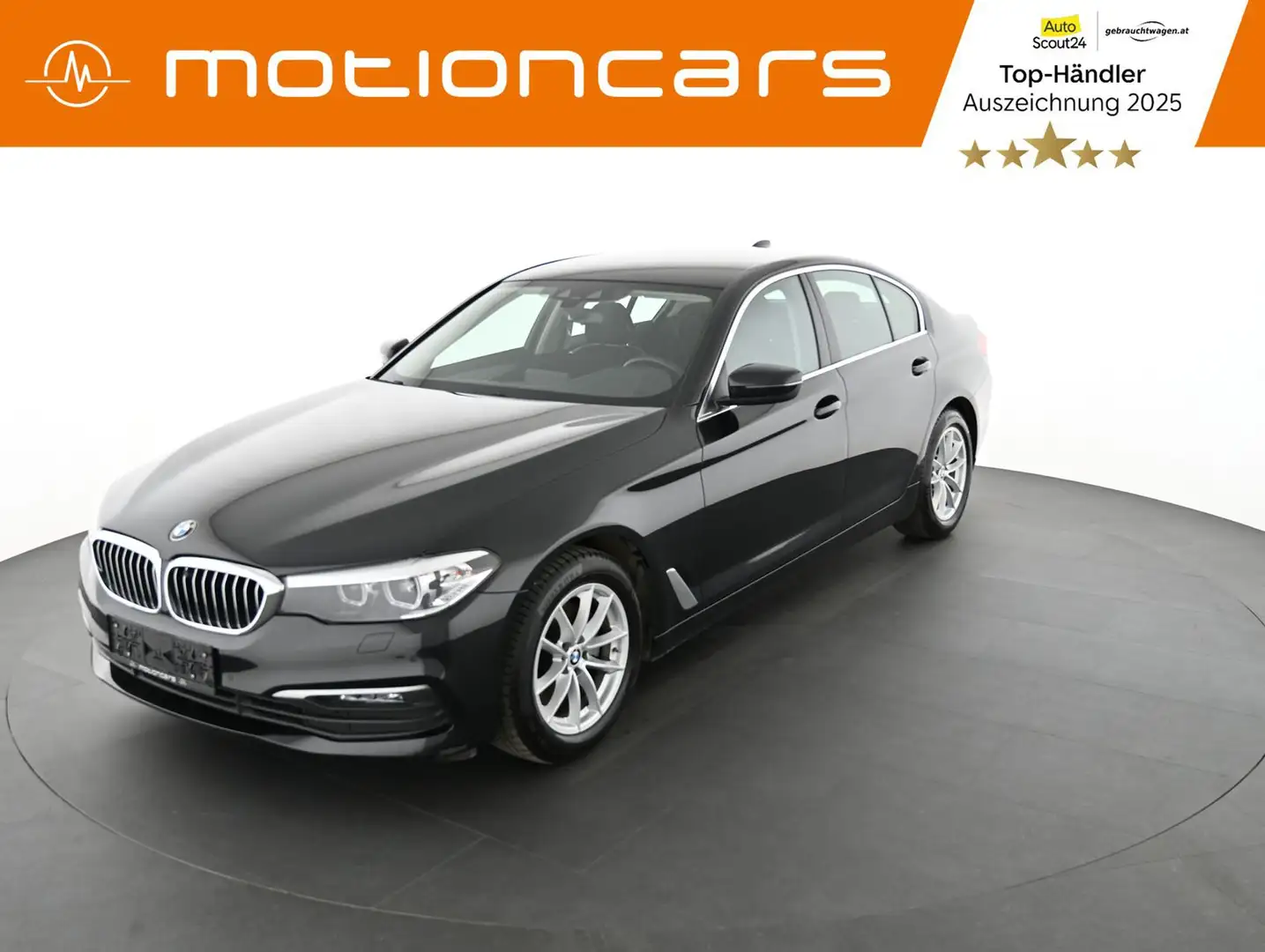 BMW 520 5er- 520 i Aut. Schwarz - 1