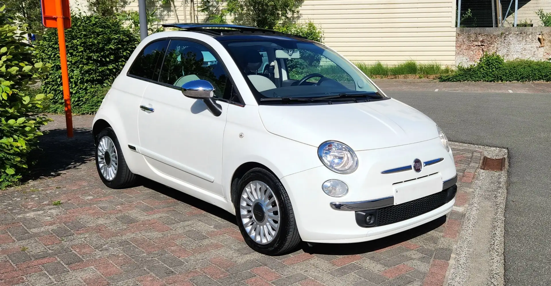 Fiat 500 0.9 TwinAir Dualogic Start&Stop Sport White - 1