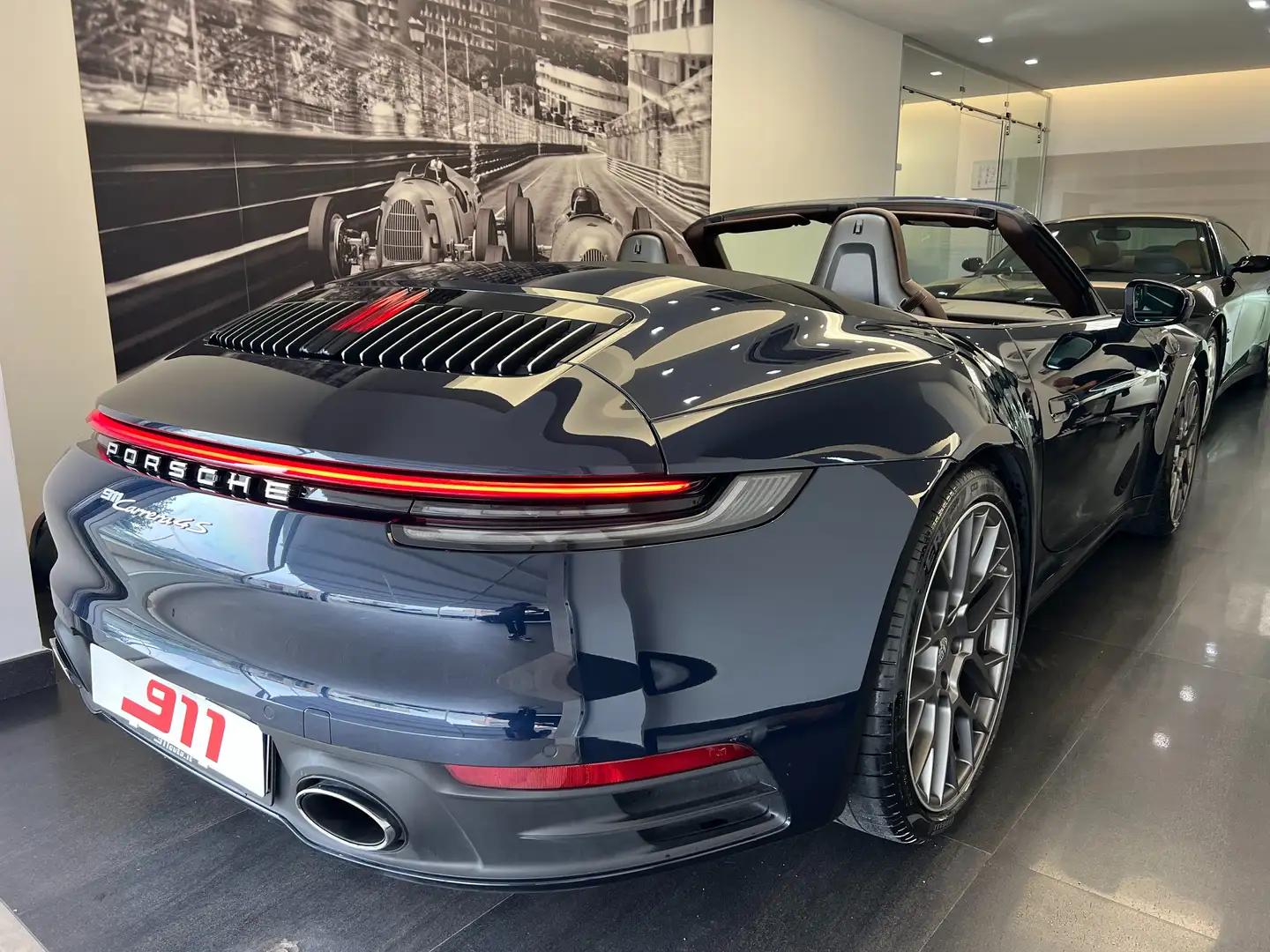 Porsche 911 992 Cabrio 4S Matrix Radar Sed.ventila 29.000 km ! Blu/Azzurro - 2