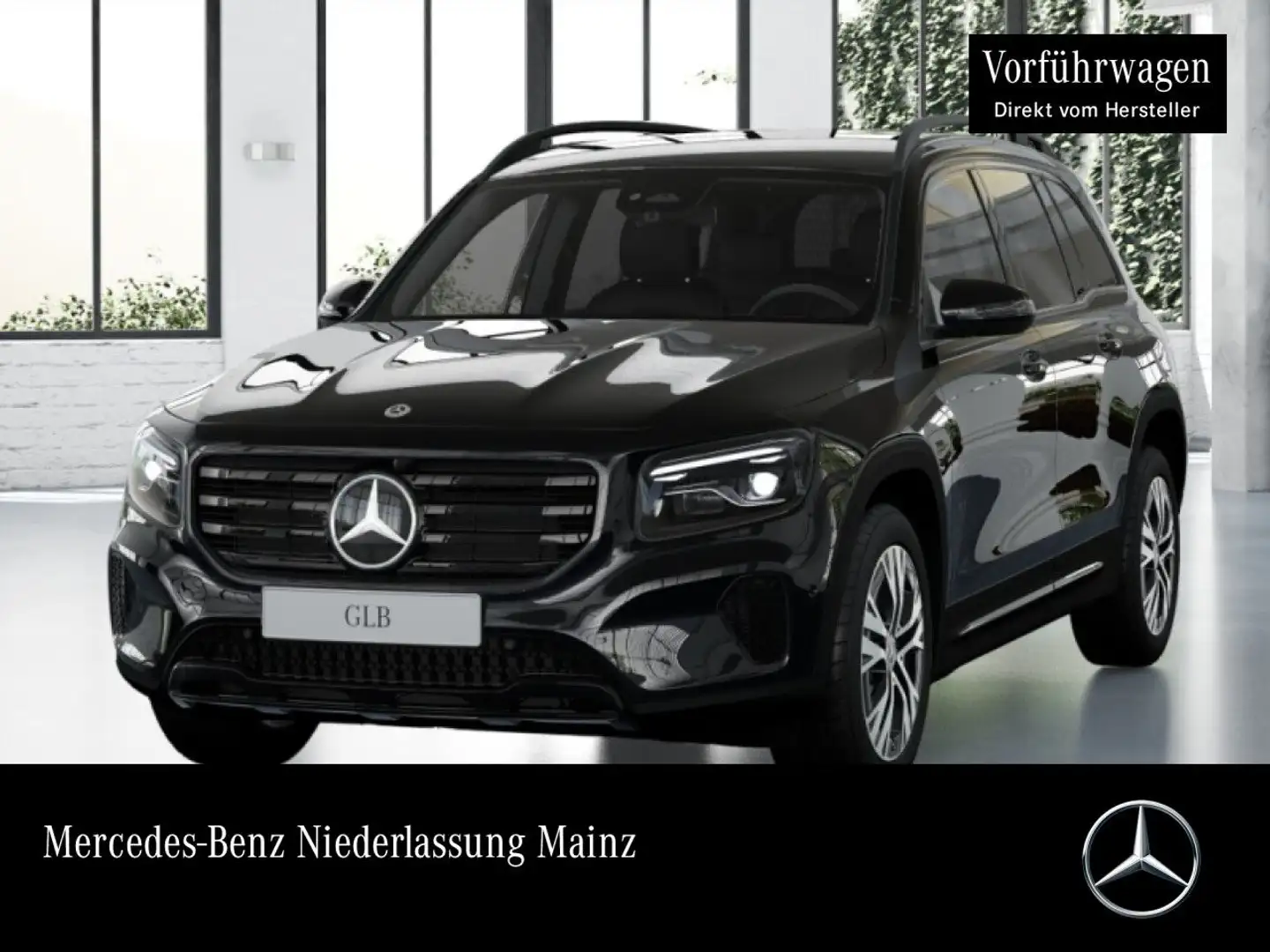Mercedes-Benz GLB 200 PROGRESSIVE+NIGHT+360°+AHK+MULTIBEAM+TOTW Schwarz - 1