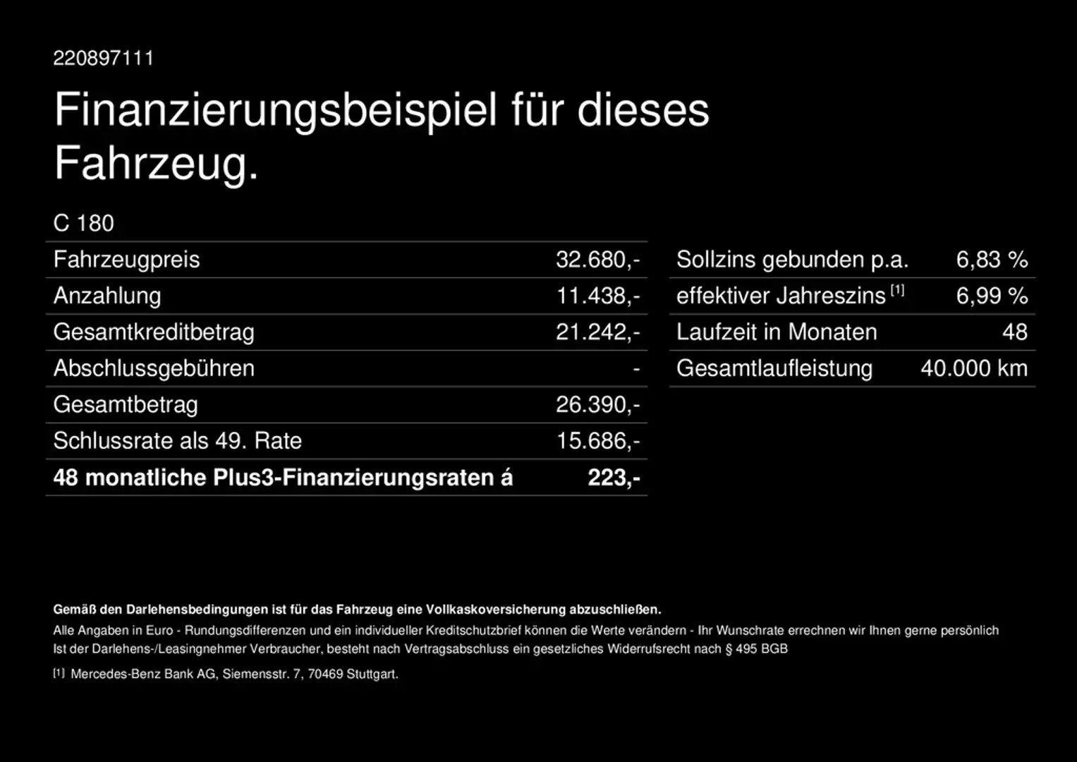 Mercedes-Benz C 180 Spiegel-Paket Sitzheizung Rückfahrkamera Nero - 2