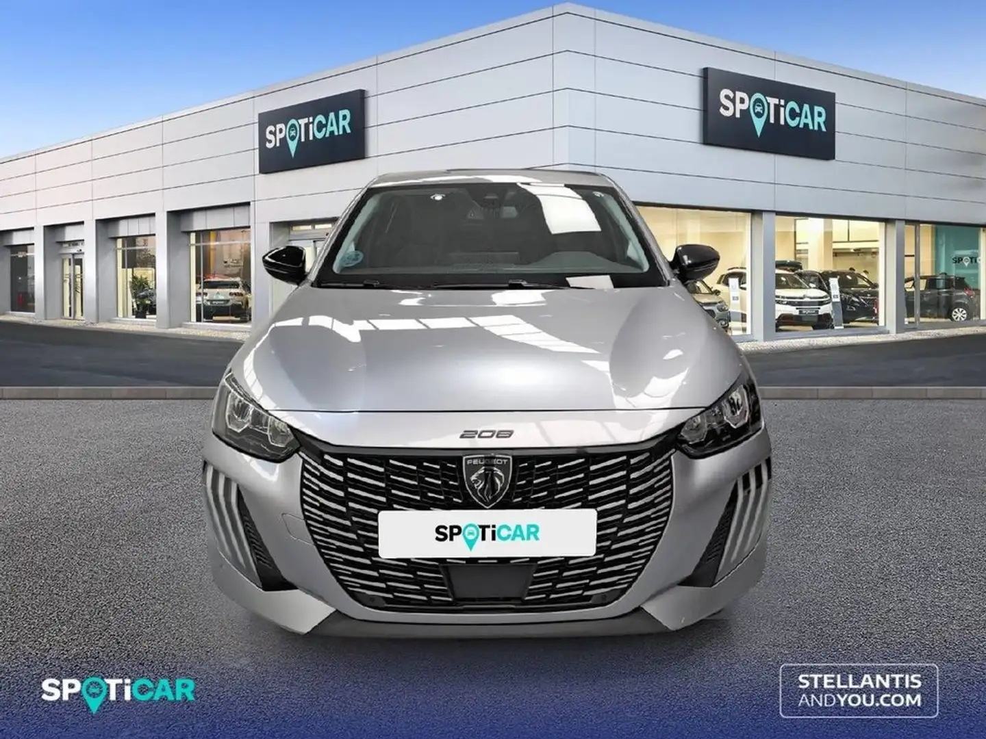 Peugeot 208 Gasolina 100 S&S 6 Vel. MAN Allure Gris - 2