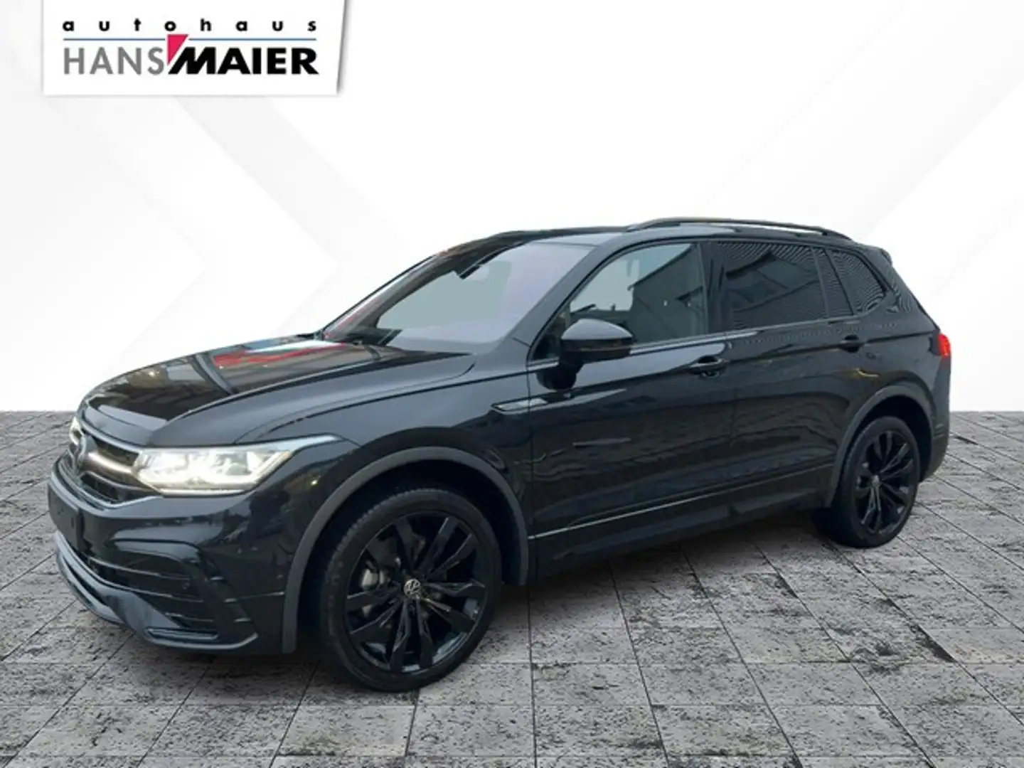 Volkswagen Tiguan Allspace R-Line  TSI 4MOT.DSG Pano Leder Schwarz - 2