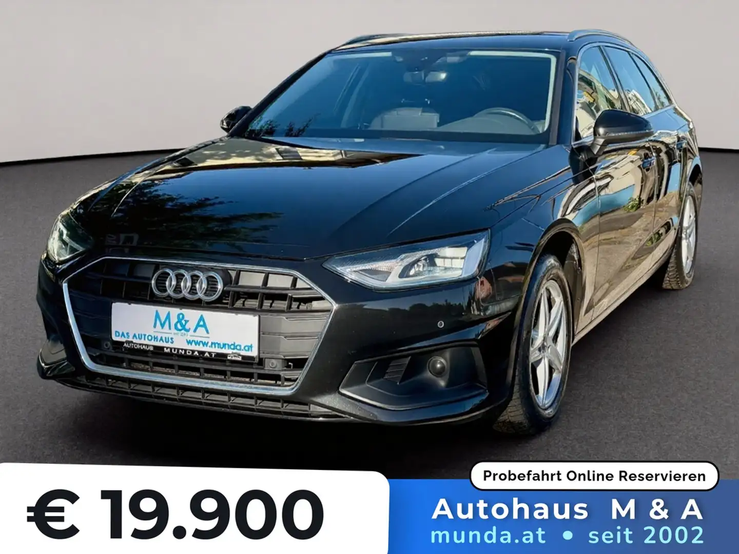 Audi A4 30 TDI Mild-Hybrid/Navi/Leder/Automatik/Garantie Schwarz - 1