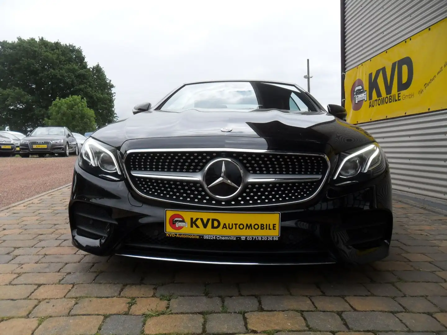 Mercedes-Benz E 450 Cabrio  4Matic Zwart - 2