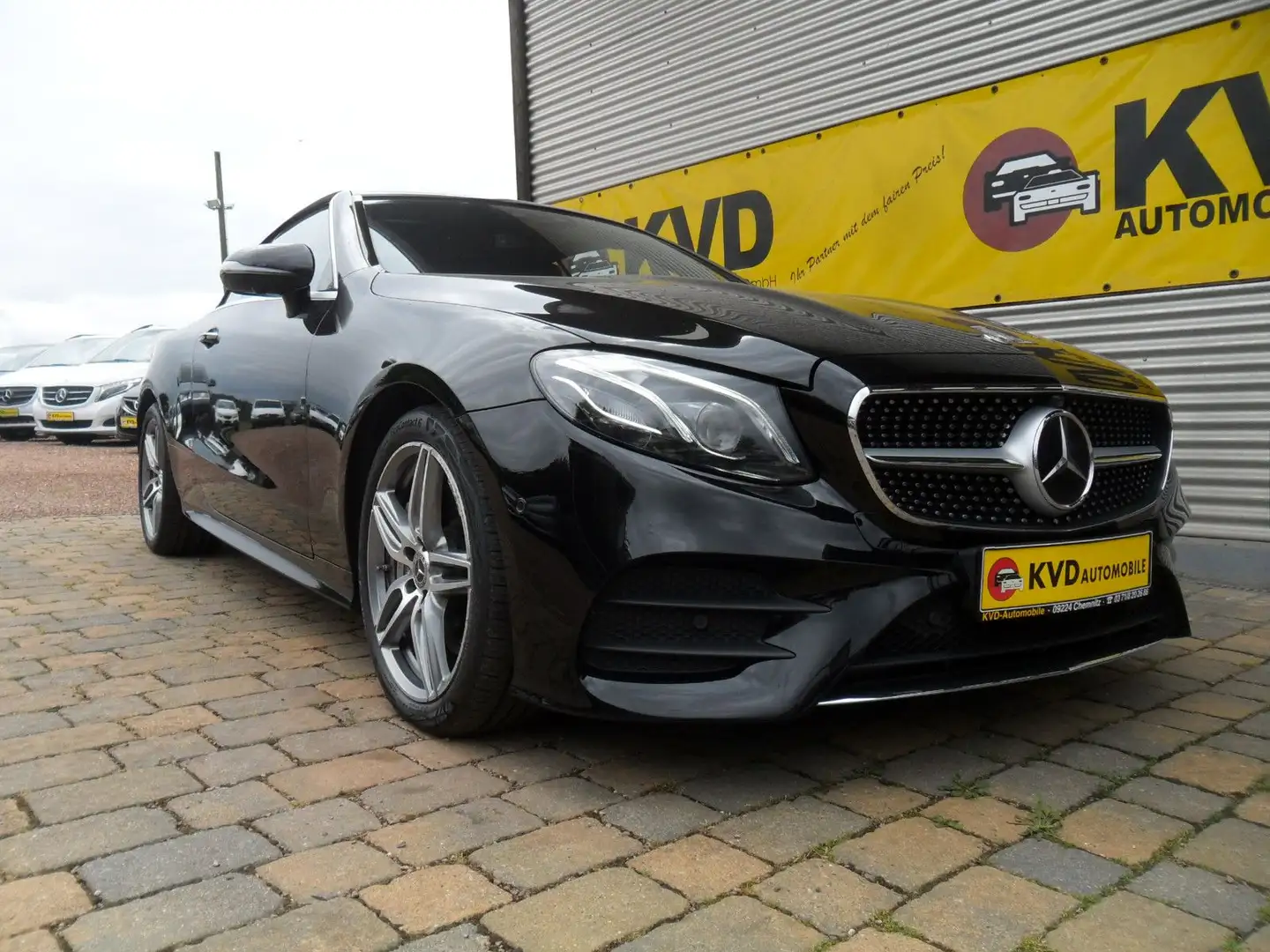 Mercedes-Benz E 450 Cabrio  4Matic Zwart - 1