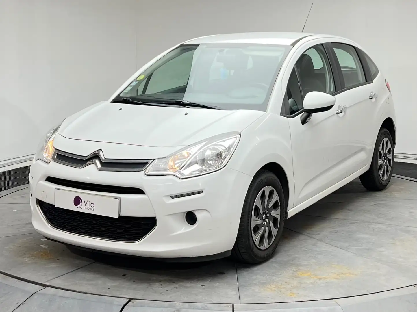 Citroen C3 HDI 70 CONFORT - DISTRIB OK - 2 Places Weiß - 1
