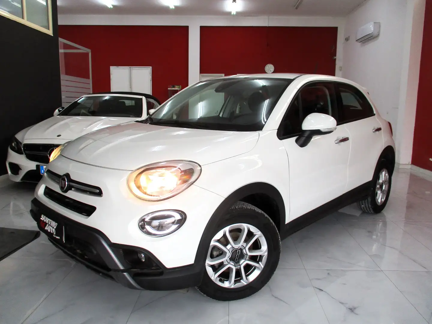 Fiat 500X 1.6 mjt Cross 4x2 120cv dct 12/2020 KM64000 NAVI Blanc - 1