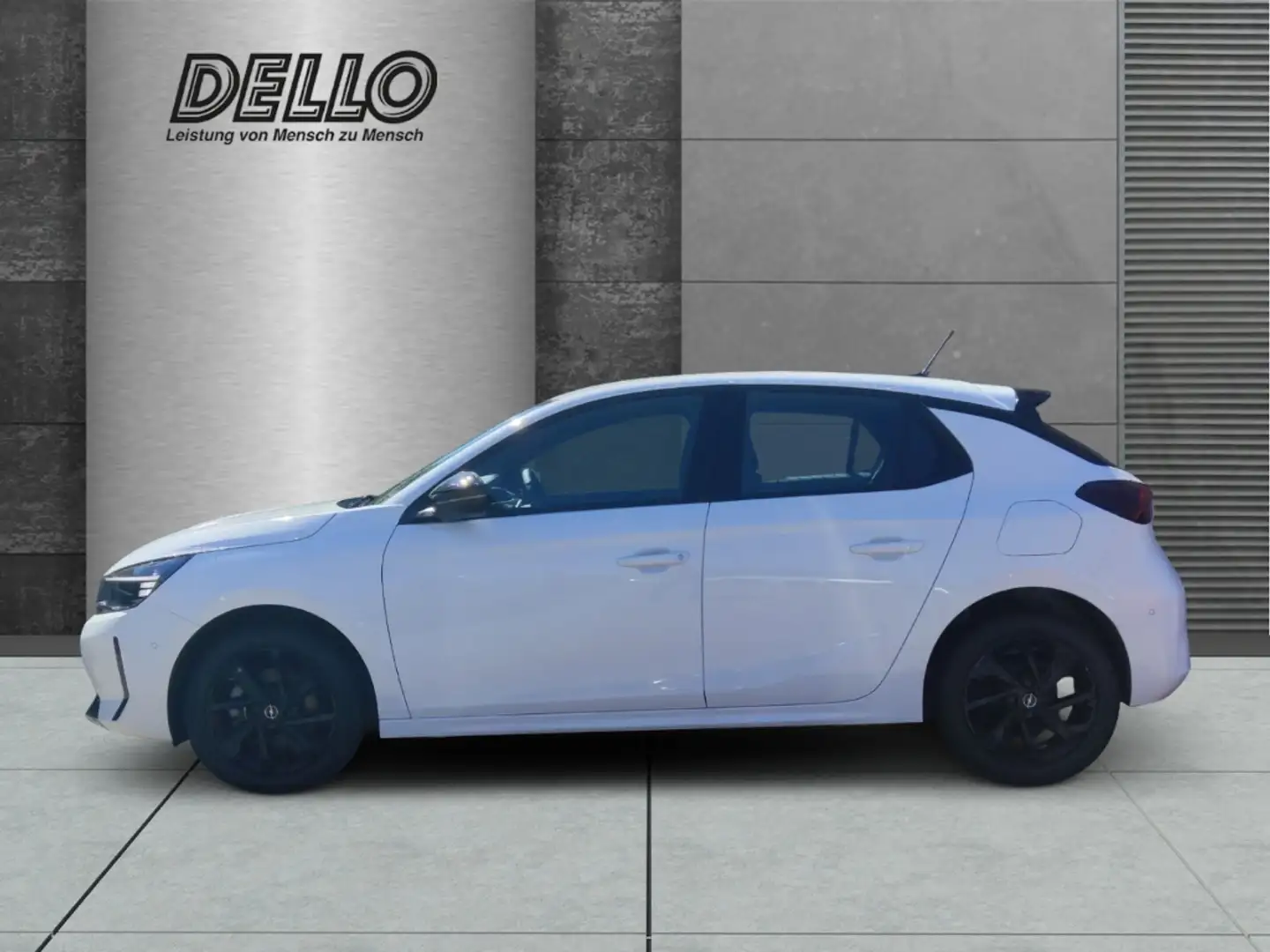 Opel Corsa GS 1.2 T.,schwarze Spiegel,schwarze Felgen,schwarz Weiß - 2