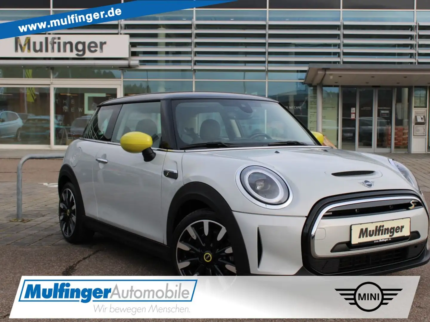 MINI Cooper SE Classic Trim Wärmepumpe Navi LED Klima Silber - 1