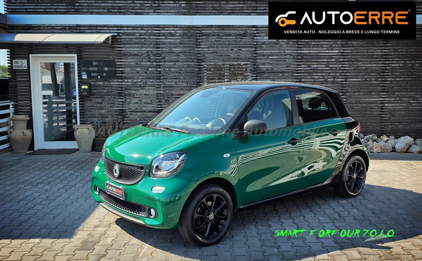 smart forFour Forfour II 2015 1.0 Prime 71cv Groen - 1