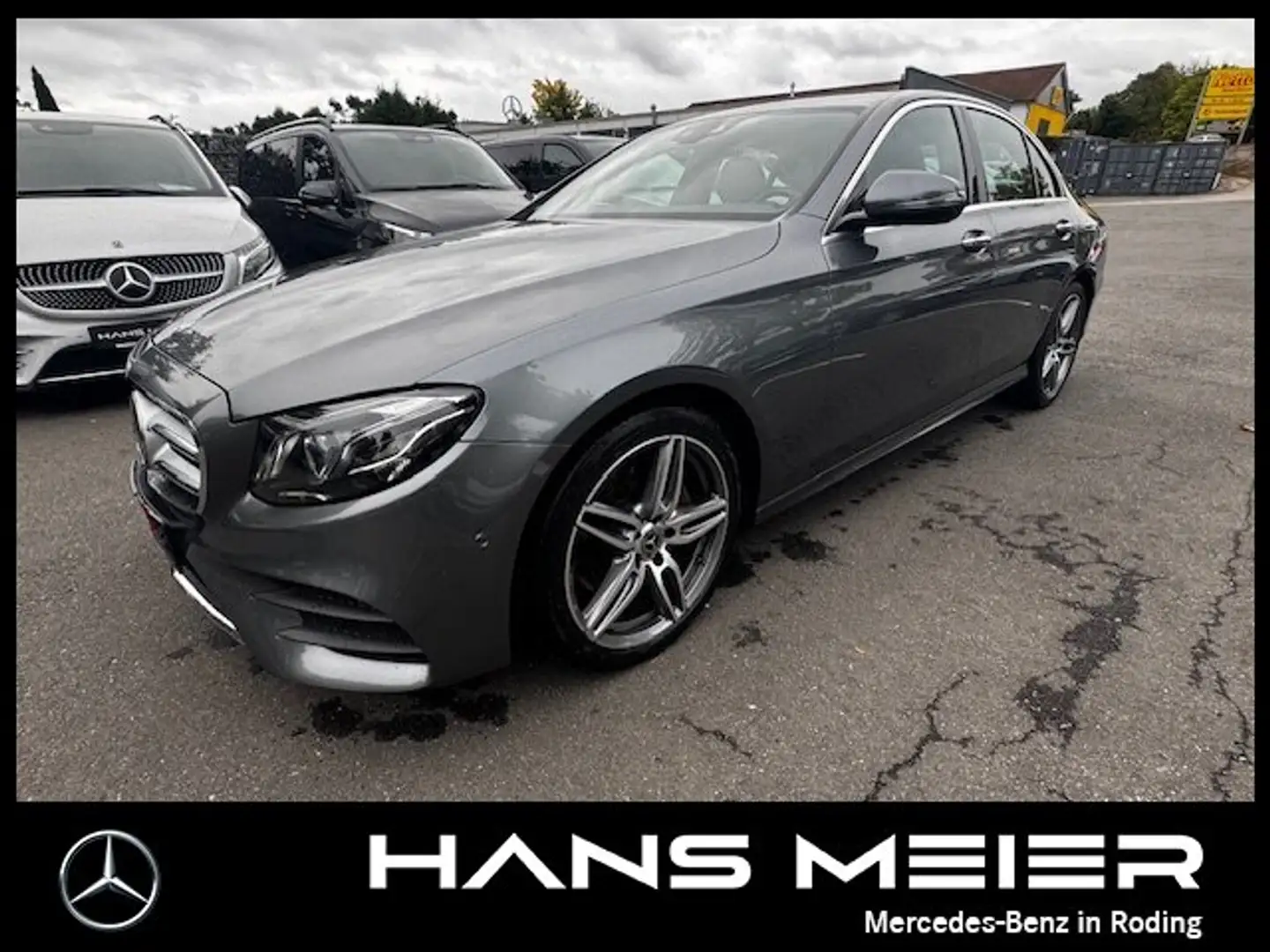 Mercedes-Benz E 220 E 220 d 4M AMG HuD Multibeam AHK Standhzg. SHD LED Gris - 1