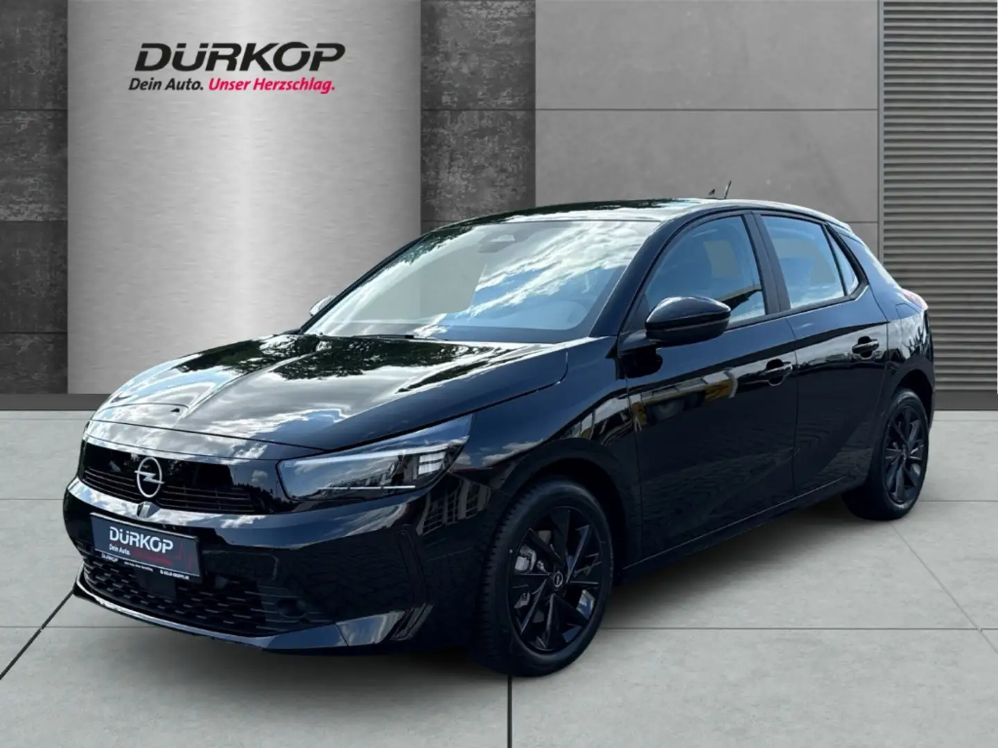 Opel Corsa Edition Turbo Komfort-Paket 8-Speichen-Alu Allwett Noir - 1