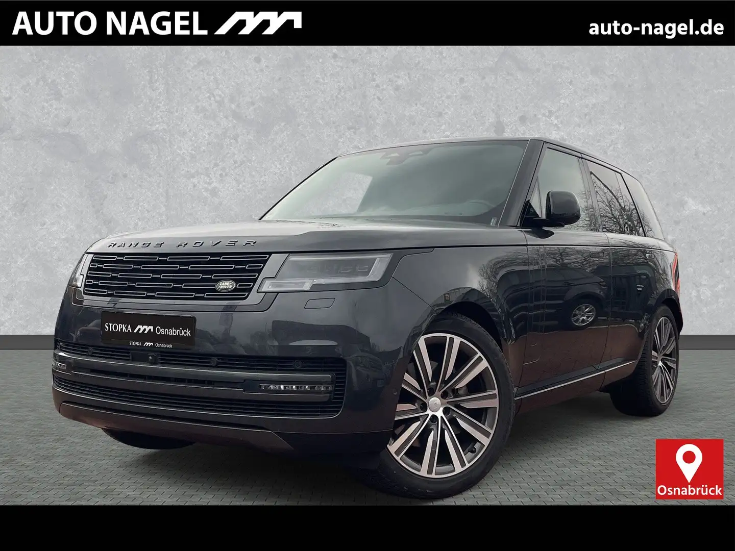 Land Rover Range Rover Range Rover D350 HSE AHK Pano Shadow-Pa. Standhz Gris - 1