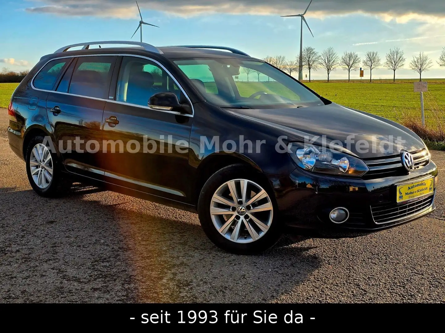 Volkswagen Golf VI Variant Style*AHZV*SHZ*GRA*AUX*WR*PDC* Černá - 1